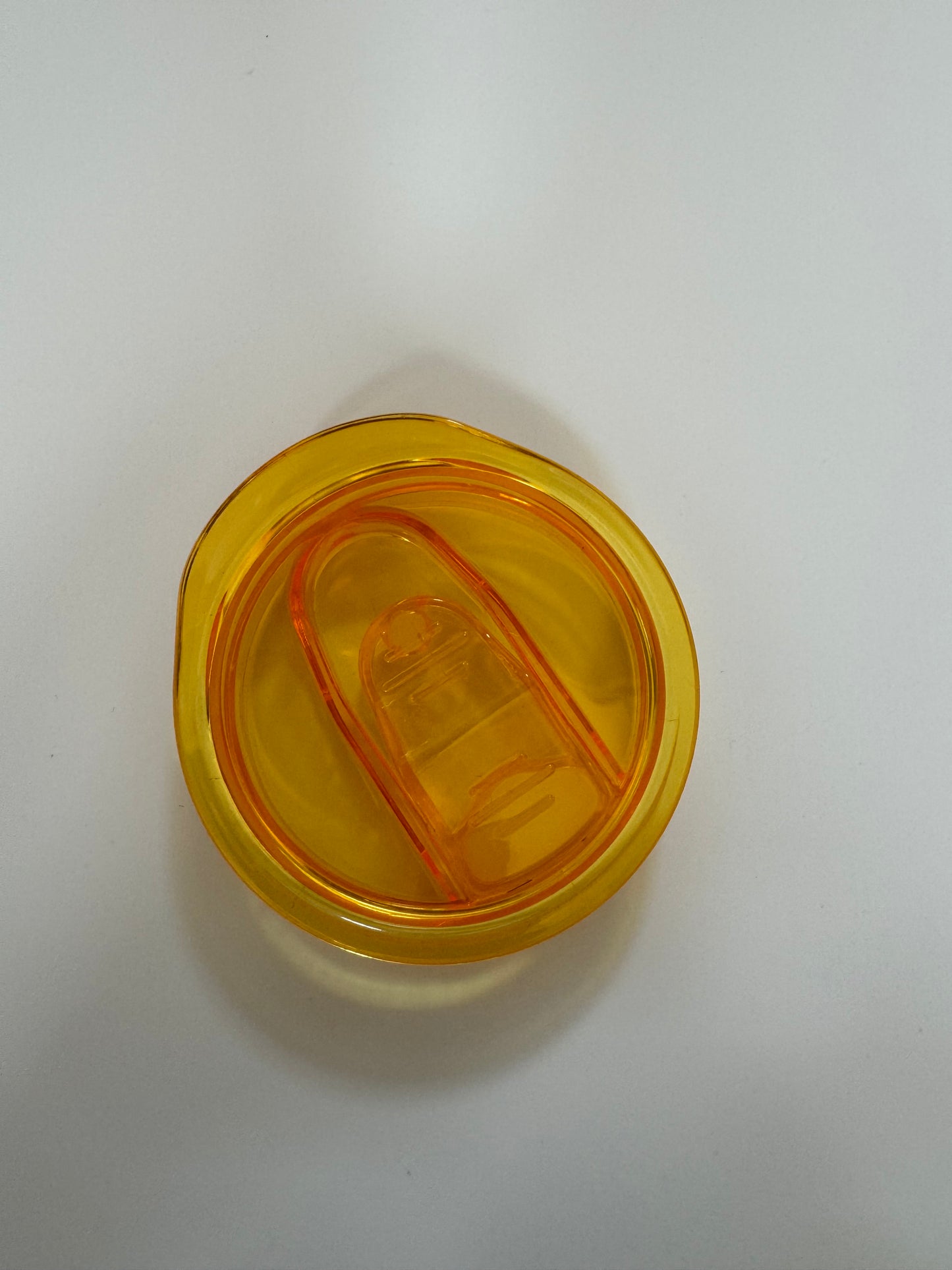 ACCESSORIES: 20oz Tumblers Colored Lid- Yellow