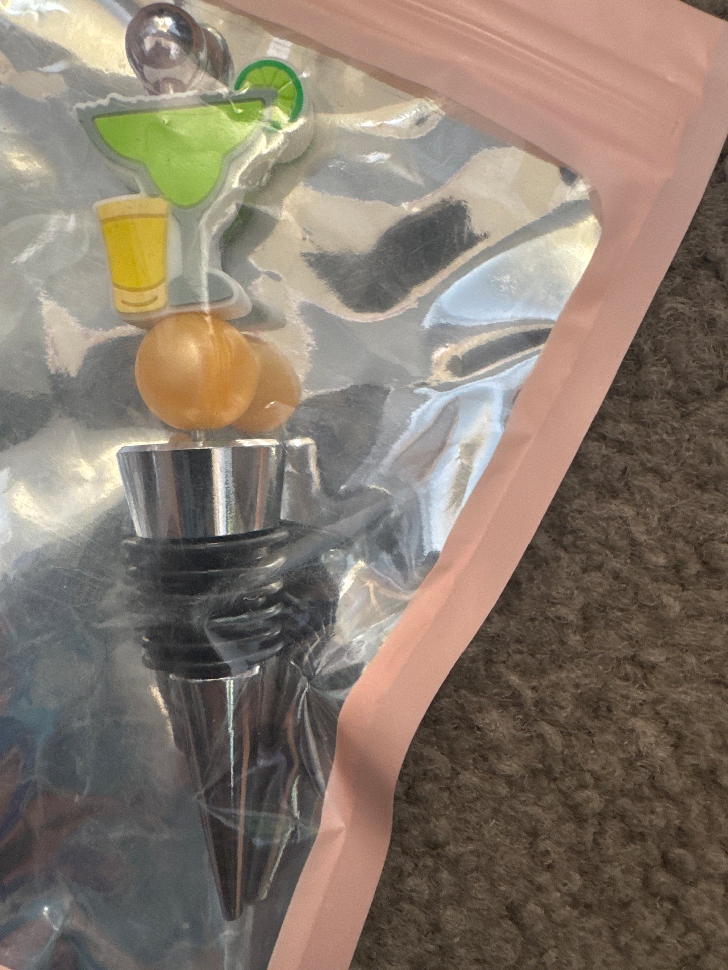 WINE STOPPERS: Lime Margaritas