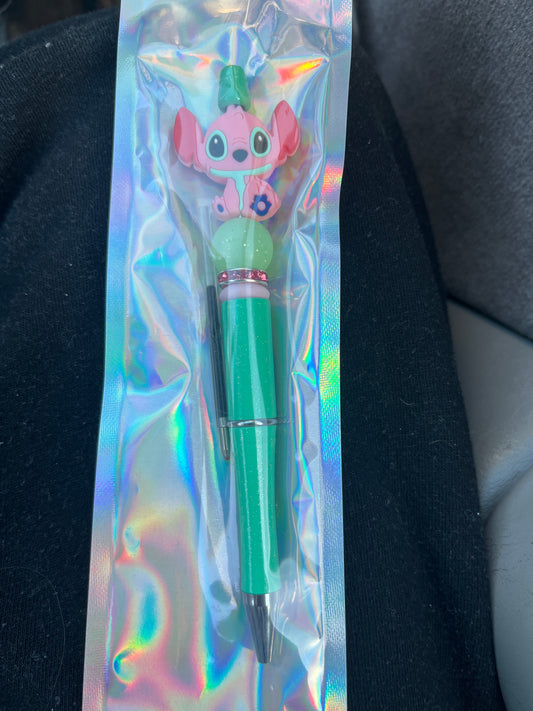 BEADED PEN: Angel Pen