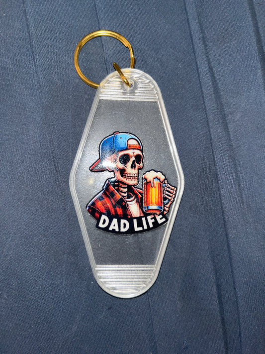 MOTEL KEYCHAIN: Dad Life on Glow