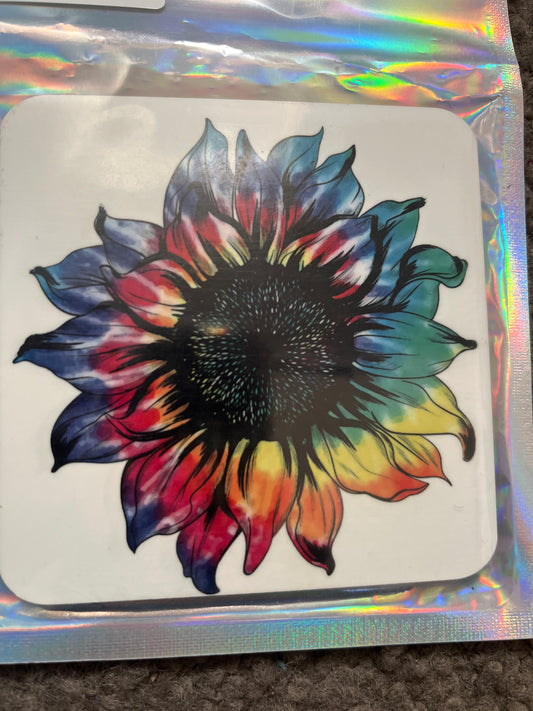 COASTERS: Neon Sunflower