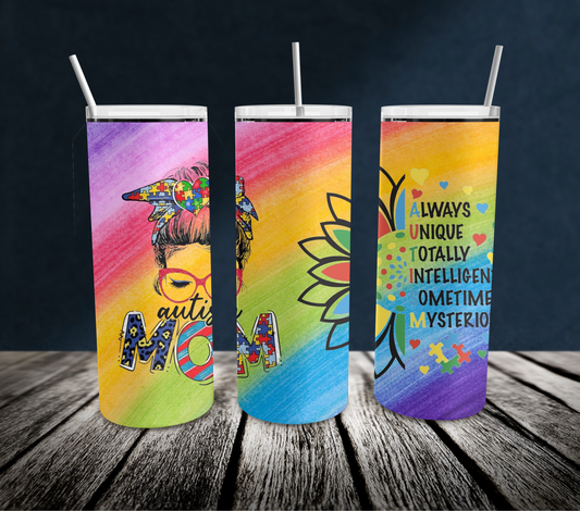 20oz: Autism Mom Messy