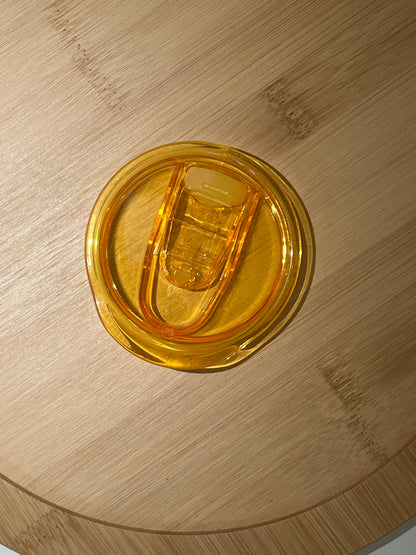 ACCESSORIES: 20oz Tumblers Colored Lid- Yellow