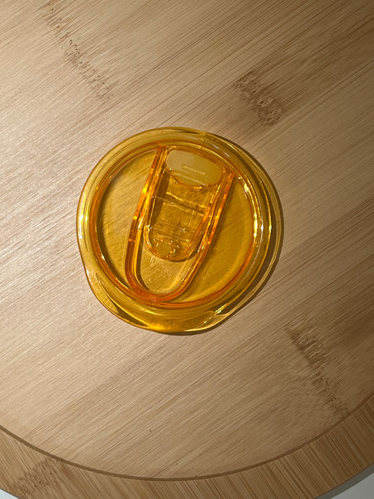 ACCESSORIES: 20oz Tumblers Colored Lid- Yellow