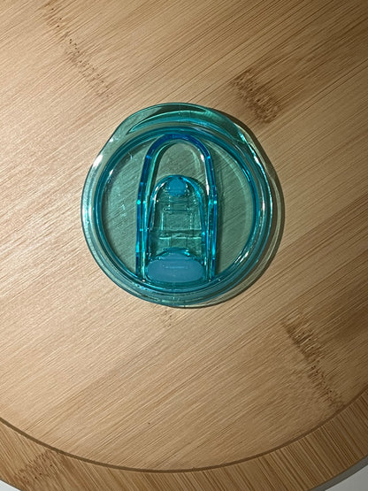 ACCESSORIES: 20oz Tumblers Colored Lid- Teal