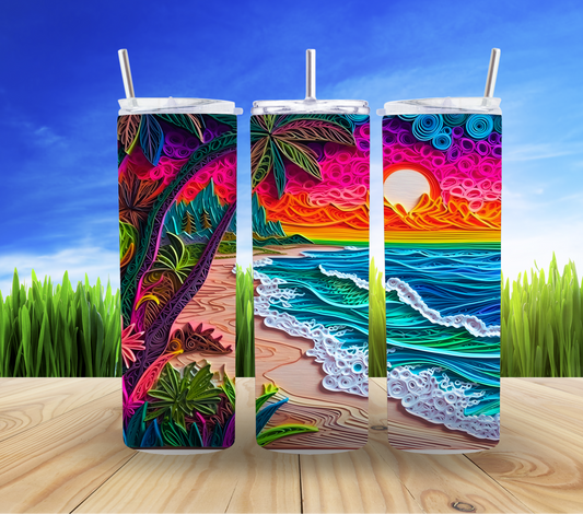 20oz: Neon Beach