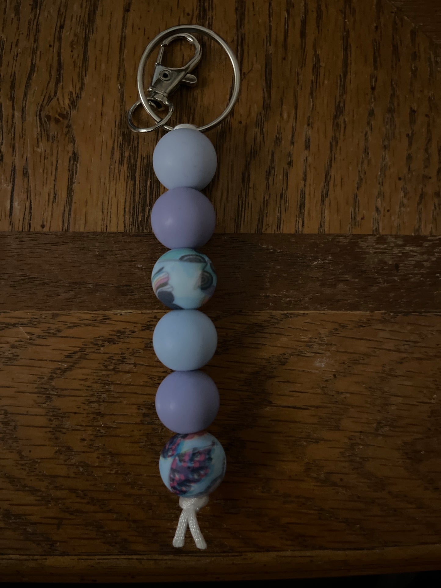 BEAD KEYCHAIN: butterfly Small
