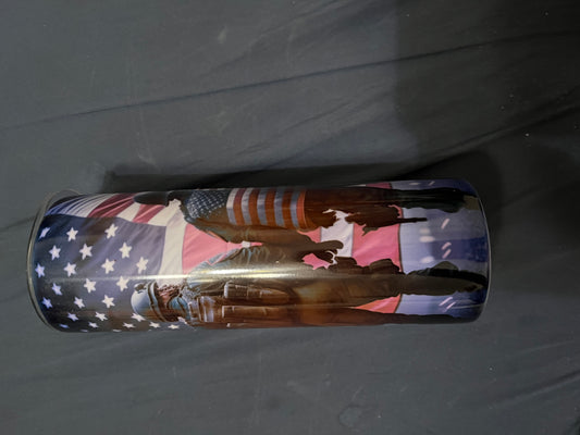20oz: USA Flag Boot