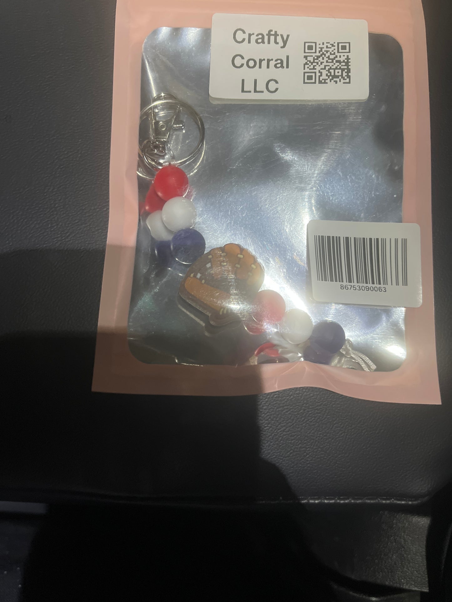KEYCHAIN: Baseball Glove