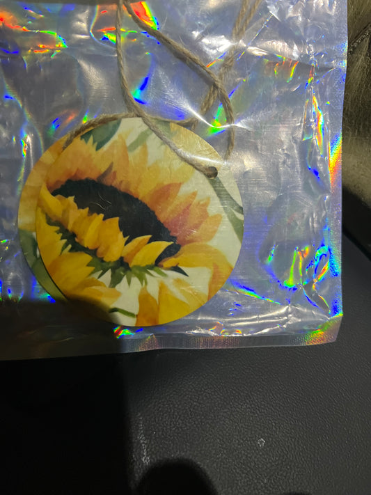 Sunflower Ornament 2 pack