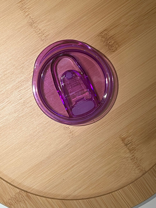ACCESSORIES: 20oz Tumblers Colored Lid- Purple