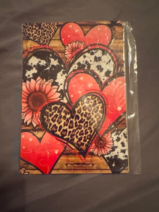 PUZZLE: Hearts 28pcs