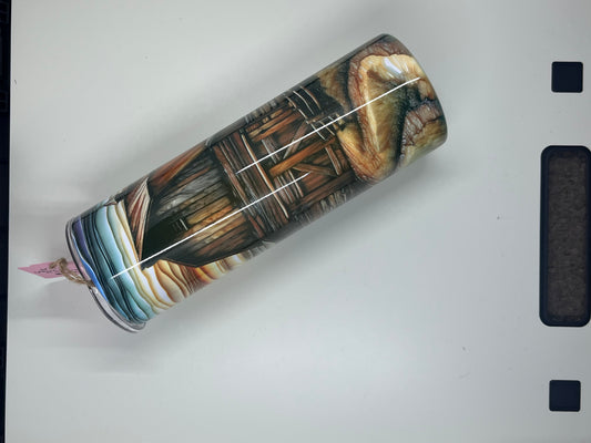 20oz: Wood Cabin