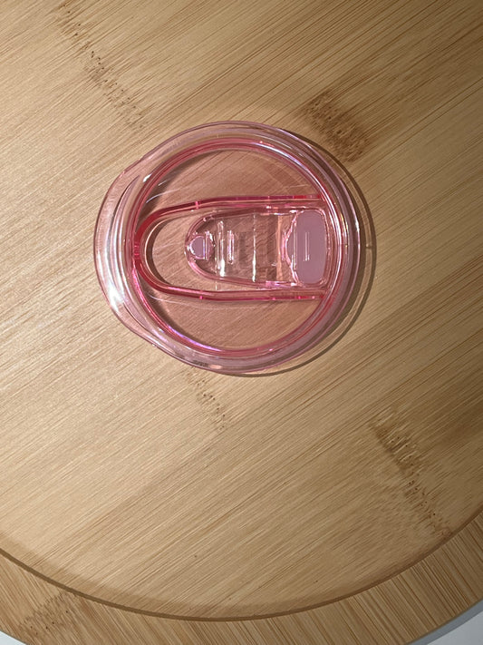 ACCESSORIES: 20oz Tumblers Colored Lid- Pink