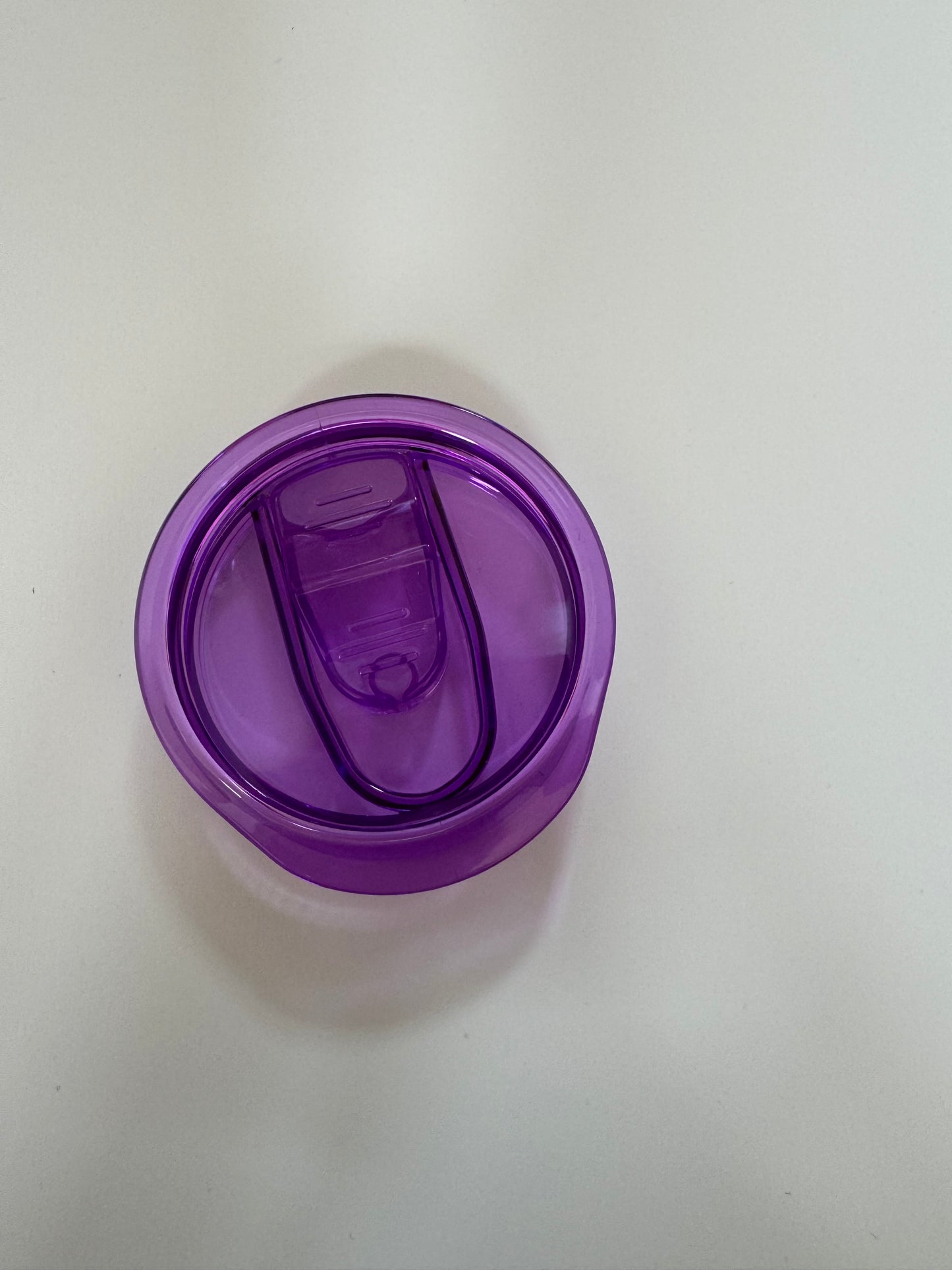 ACCESSORIES: 20oz Tumblers Colored Lid- Purple